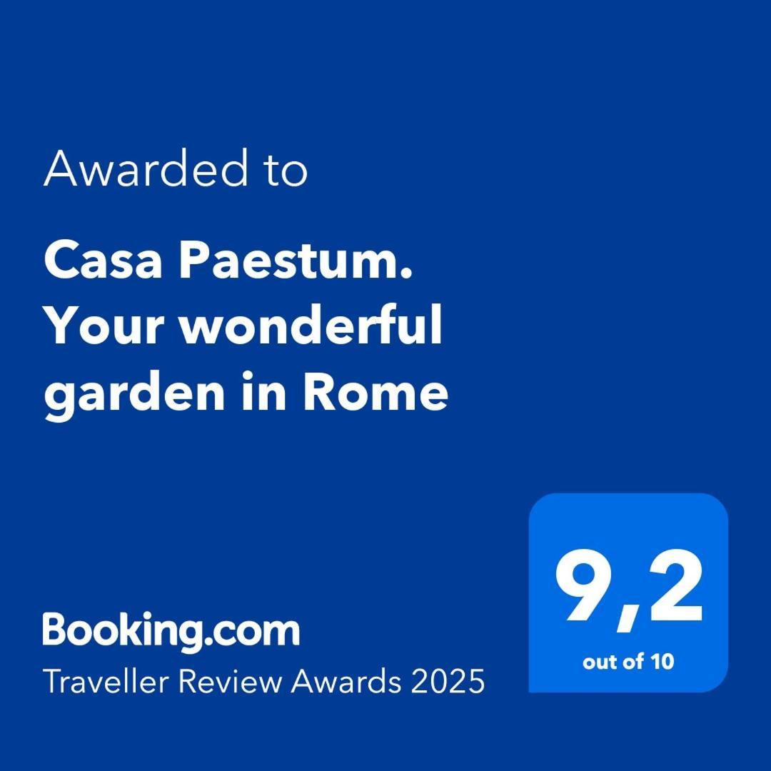 Casa Paestum. Your Wonderful Garden In Rome Exterior photo